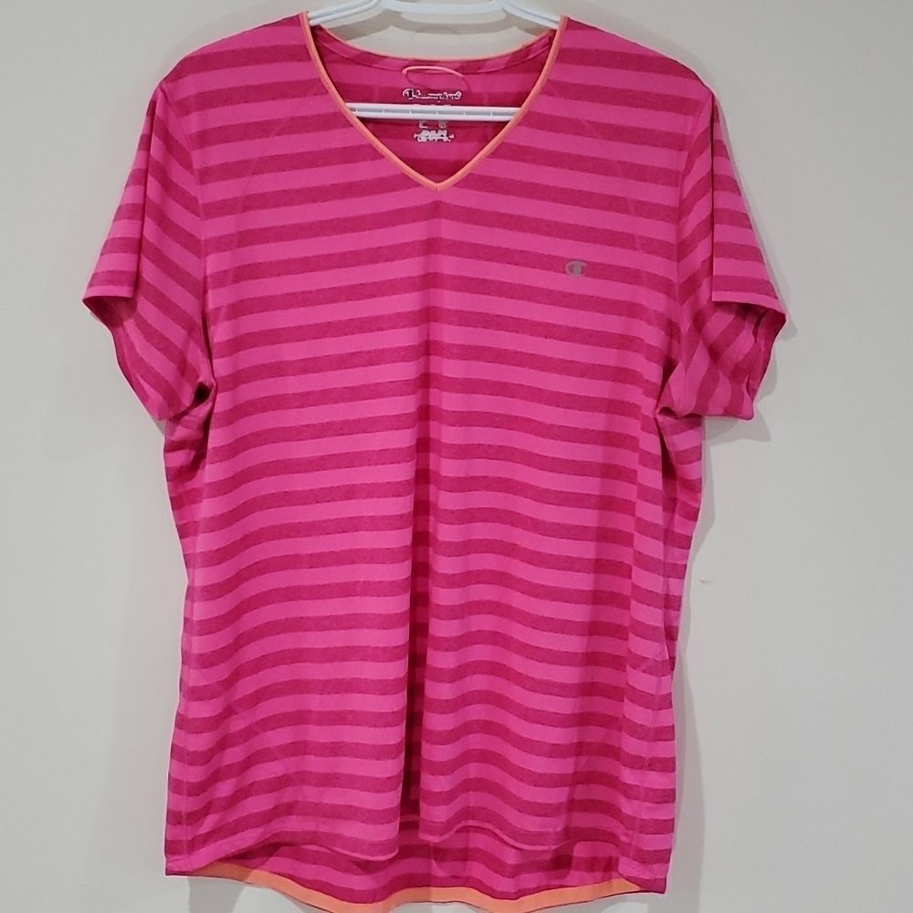 Champion striped short sleeve shirt